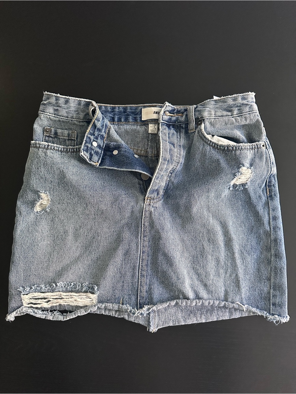 Amuse Society Denim Skirt